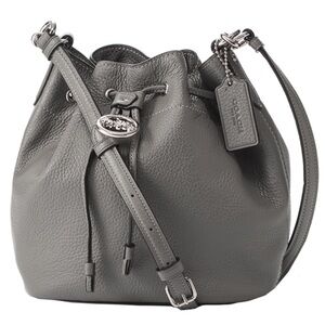 COACH Elle Drawstring Crossbody Bucket Bag